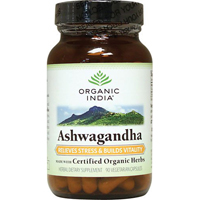 Organic India アシュワガンダ 400 mg 90ベジカプセル