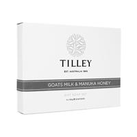 (Tilley)ゴートミルクとマヌカハニーソープ100g4個