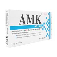 オーグメンチンジェネリック(AMK)625mg10錠