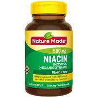 ネイチャーメイド Flush-Free Niacin 500mg
