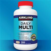 カークランド シクネチャー Daily Multi Vitamins & Minerals(マルチビタミン)
