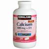 カークランド シクネチャー Calcium 600 mg + D3 For Strong Bones and Teeth 500錠