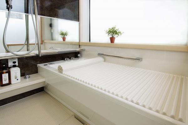 イージーウェーブ風呂フタ　75×125cm用　ホワイト